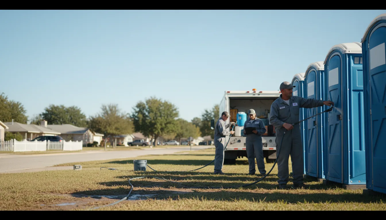 Long-Term Portable Toilet Rental in Chatham, VA near me